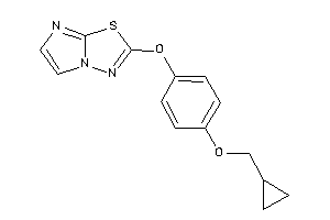 2-[4-(cyclopropylmethoxy)phenoxy]imidazo[2,1-b][1,3,4]thiadiazole