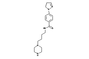 N-(4-piperazinobutyl)-4-(2-pyrazolin-1-yl)benzamide