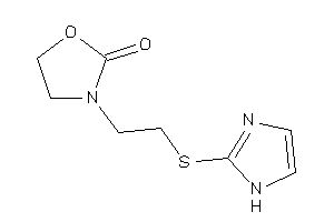 3-[2-(1H-imidazol-2-ylthio)ethyl]oxazolidin-2-one