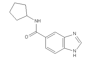 N-cyclopentyl-1H-benzimidazole-5-carboxamide