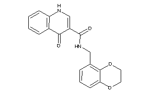 N-(2,3-dihydro-1,4-benzodioxin-5-ylmethyl)-4-keto-1H-quinoline-3-carboxamide