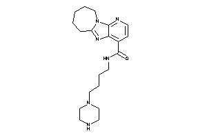 N-(4-piperazinobutyl)BLAHcarboxamide