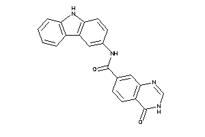 N-(9H-carbazol-3-yl)-4-keto-3H-quinazoline-7-carboxamide