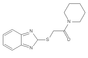 2-(2H-benzimidazol-2-ylthio)-1-piperidino-ethanone