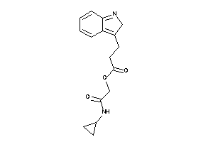 3-(2H-indol-3-yl)propionic Acid [2-(cyclopropylamino)-2-keto-ethyl] Ester