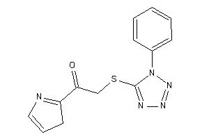 Image of 2-[(1-phenyltetrazol-5-yl)thio]-1-(3H-pyrrol-2-yl)ethanone