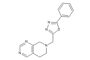 2-(6,8-dihydro-5H-pyrido[3,4-d]pyrimidin-7-ylmethyl)-5-phenyl-1,3,4-oxadiazole