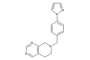 7-(4-pyrazol-1-ylbenzyl)-6,8-dihydro-5H-pyrido[3,4-d]pyrimidine