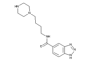 N-(4-piperazinobutyl)-1H-benzotriazole-5-carboxamide