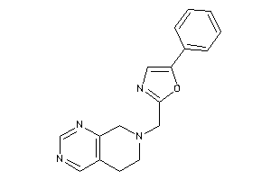 2-(6,8-dihydro-5H-pyrido[3,4-d]pyrimidin-7-ylmethyl)-5-phenyl-oxazole