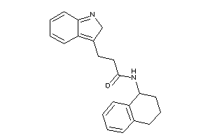 3-(2H-indol-3-yl)-N-tetralin-1-yl-propionamide