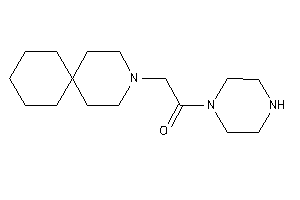 2-(3-azaspiro[5.5]undecan-3-yl)-1-piperazino-ethanone