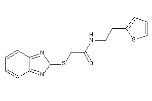 2-(2H-benzimidazol-2-ylthio)-N-[2-(2-thienyl)ethyl]acetamide