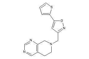 3-(6,8-dihydro-5H-pyrido[3,4-d]pyrimidin-7-ylmethyl)-5-(2-thienyl)isoxazole