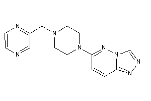 6-[4-(pyrazin-2-ylmethyl)piperazino]-[1,2,4]triazolo[3,4-f]pyridazine