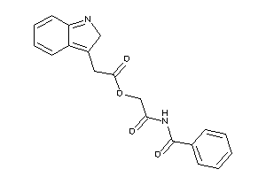 2-(2H-indol-3-yl)acetic Acid (2-benzamido-2-keto-ethyl) Ester