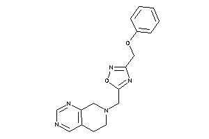 5-(6,8-dihydro-5H-pyrido[3,4-d]pyrimidin-7-ylmethyl)-3-(phenoxymethyl)-1,2,4-oxadiazole