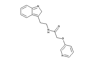 N-[2-(2H-indol-3-yl)ethyl]-2-(3-pyridyloxy)acetamide