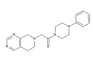 2-(6,8-dihydro-5H-pyrido[3,4-d]pyrimidin-7-yl)-1-(4-phenylpiperazino)ethanone