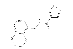 N-(2,3-dihydro-1,4-benzodioxin-5-ylmethyl)isothiazole-4-carboxamide