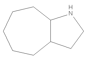 1,2,3,3a,4,5,6,7,8,8a-decahydrocyclohepta[b]pyrrole