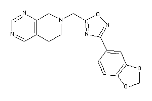 3-(1,3-benzodioxol-5-yl)-5-(6,8-dihydro-5H-pyrido[3,4-d]pyrimidin-7-ylmethyl)-1,2,4-oxadiazole