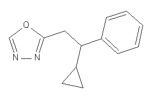 2-(2-cyclopropyl-2-phenyl-ethyl)-1,3,4-oxadiazole