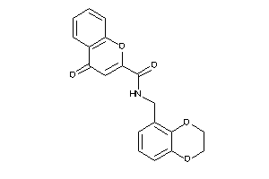 N-(2,3-dihydro-1,4-benzodioxin-5-ylmethyl)-4-keto-chromene-2-carboxamide