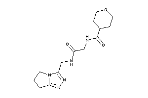 N-[2-(6,7-dihydro-5H-pyrrolo[2,1-c][1,2,4]triazol-3-ylmethylamino)-2-keto-ethyl]tetrahydropyran-4-carboxamide