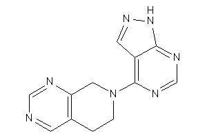 7-(1H-pyrazolo[3,4-d]pyrimidin-4-yl)-6,8-dihydro-5H-pyrido[3,4-d]pyrimidine