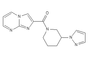 Imidazo[1,2-a]pyrimidin-2-yl-(3-pyrazol-1-ylpiperidino)methanone