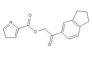 3H-pyrrole-5-carboxylic Acid (2-indan-5-yl-2-keto-ethyl) Ester