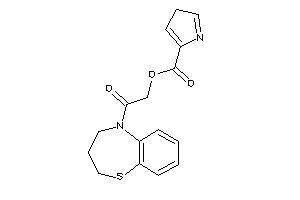 3H-pyrrole-5-carboxylic Acid [2-(3,4-dihydro-2H-1,5-benzothiazepin-5-yl)-2-keto-ethyl] Ester
