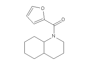 3,4,4a,5,6,7,8,8a-octahydro-2H-quinolin-1-yl(2-furyl)methanone