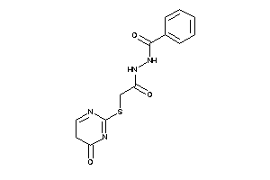 Image of N'-[2-[(4-keto-5H-pyrimidin-2-yl)thio]acetyl]benzohydrazide