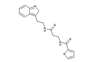 N-[3-[2-(2H-indol-3-yl)ethylamino]-3-keto-propyl]-2-furamide