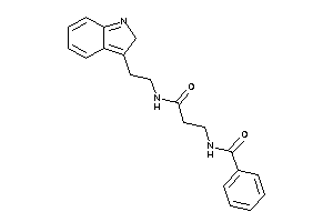 N-[3-[2-(2H-indol-3-yl)ethylamino]-3-keto-propyl]benzamide