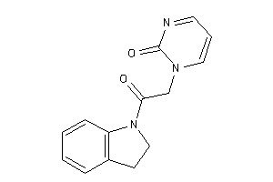 1-(2-indolin-1-yl-2-keto-ethyl)pyrimidin-2-one