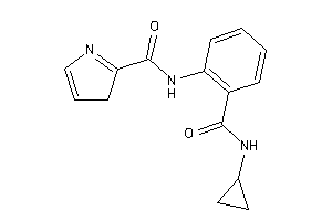 N-[2-(cyclopropylcarbamoyl)phenyl]-3H-pyrrole-2-carboxamide