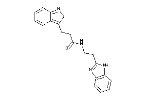 N-[2-(1H-benzimidazol-2-yl)ethyl]-3-(2H-indol-3-yl)propionamide