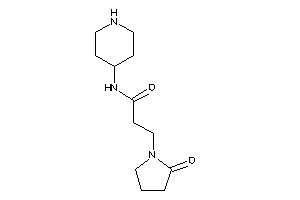 3-(2-ketopyrrolidino)-N-(4-piperidyl)propionamide