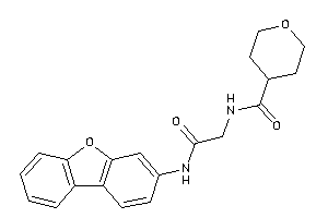 N-[2-(dibenzofuran-3-ylamino)-2-keto-ethyl]tetrahydropyran-4-carboxamide