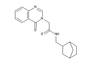 2-(4-ketoquinazolin-3-yl)-N-(2-norbornylmethyl)acetamide