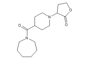 3-[4-(azepane-1-carbonyl)piperidino]tetrahydrofuran-2-one