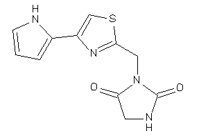 3-[[4-(1H-pyrrol-2-yl)thiazol-2-yl]methyl]hydantoin