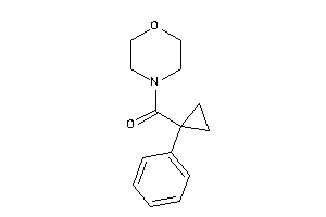 Morpholino-(1-phenylcyclopropyl)methanone