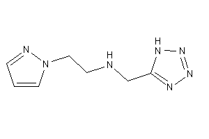 2-pyrazol-1-ylethyl(1H-tetrazol-5-ylmethyl)amine
