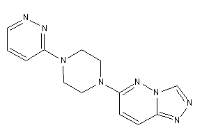 6-(4-pyridazin-3-ylpiperazino)-[1,2,4]triazolo[3,4-f]pyridazine