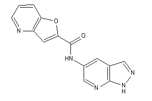 N-(1H-pyrazolo[3,4-b]pyridin-5-yl)furo[3,2-b]pyridine-2-carboxamide