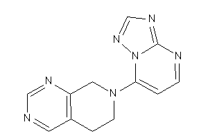 7-([1,2,4]triazolo[1,5-a]pyrimidin-7-yl)-6,8-dihydro-5H-pyrido[3,4-d]pyrimidine